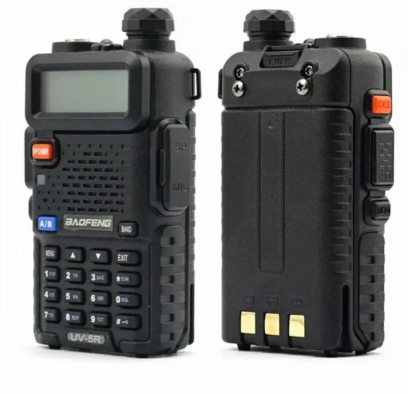 Рація Baofeng UV-5R + гарнітура Чорний (817-1) - фото 2