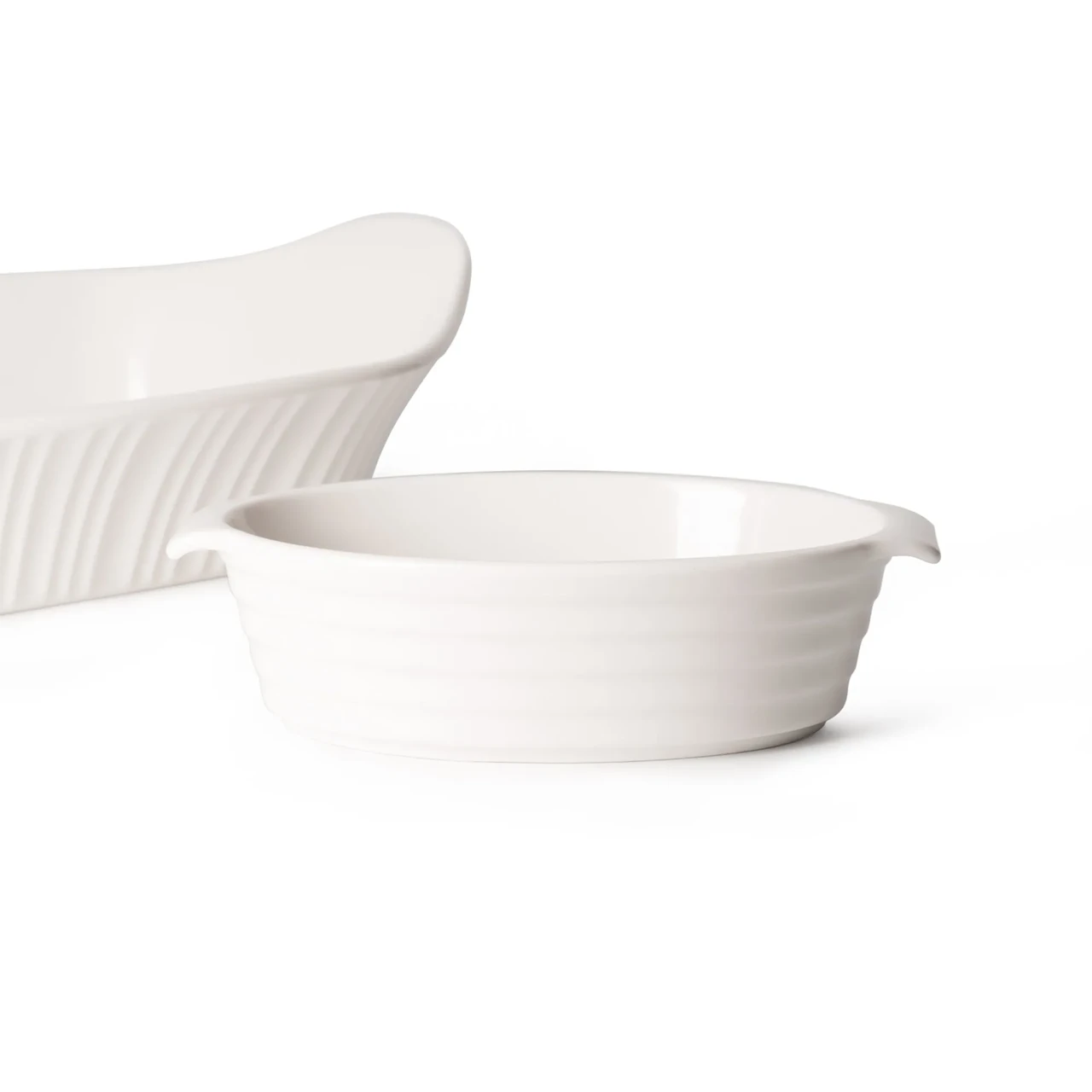 Форма овальная для запекания Fissman Horeca 13x10x4,5 см 220 мл из фарфора (14166) - фото 4 Форма овальная для запекания Fissman Horeca 13x10x4,5 см 220 мл из фарфора (14166) - фото 4