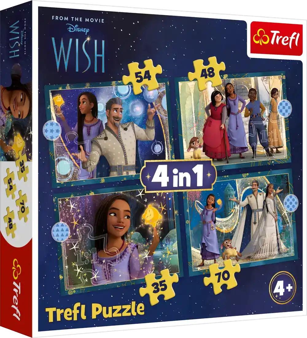 Пазлы Wish Мечты сбываются 4в1 35/48/54/70 (2987236493)