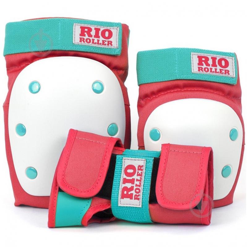 Комплект захисту Rio Roller Triple Pad Set S Red-mint