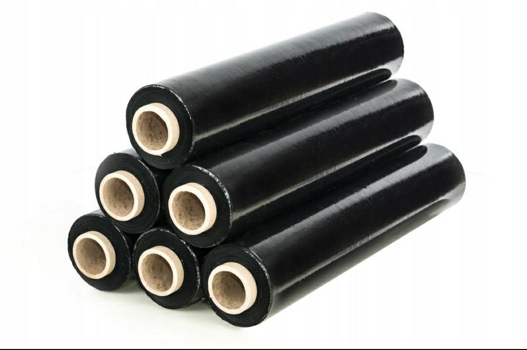 Стретч-пленка первичная 50 см х 300 м 20 мкр 2,5 кг Черный