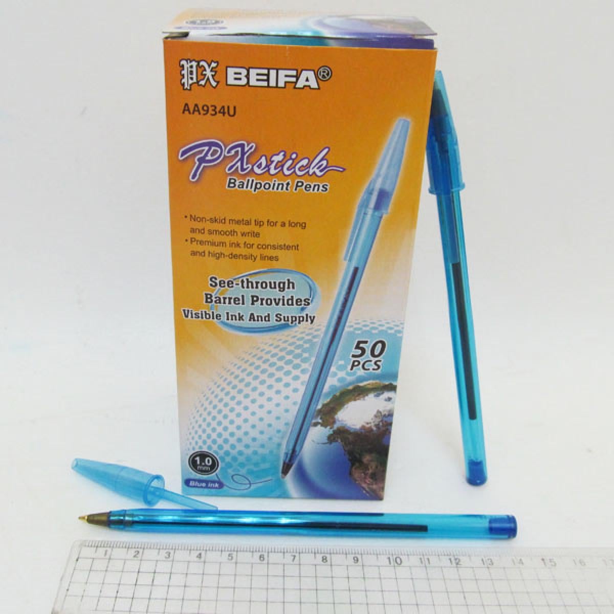 Кулькова ручка Beifa 934AAU 50 шт. в уп. (MTT-147700)