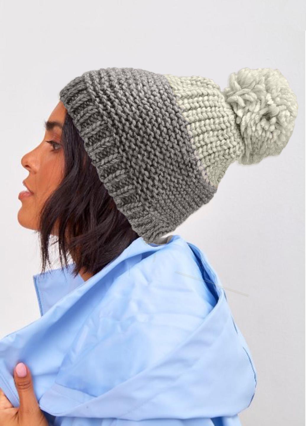 Шапка C&A One size Сірий (5003633)