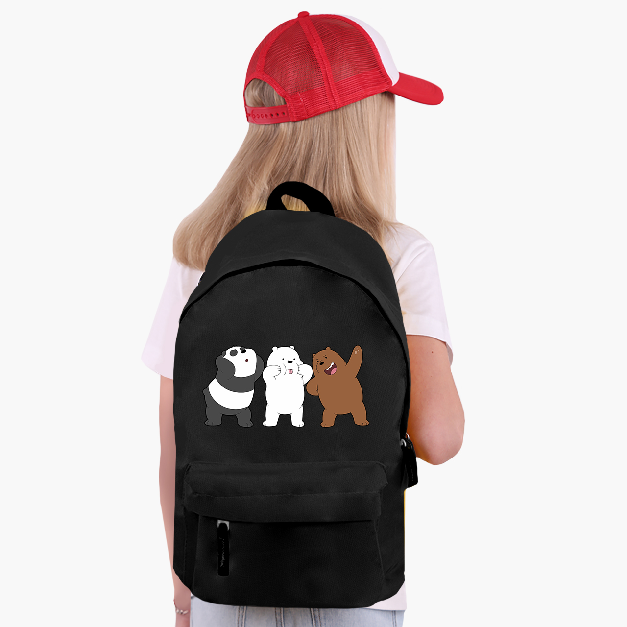 Рюкзак детский We Bare Bears Черный (9263-2667-BK) - фото 2 Рюкзак детский We Bare Bears Черный (9263-2667-BK) - фото 2