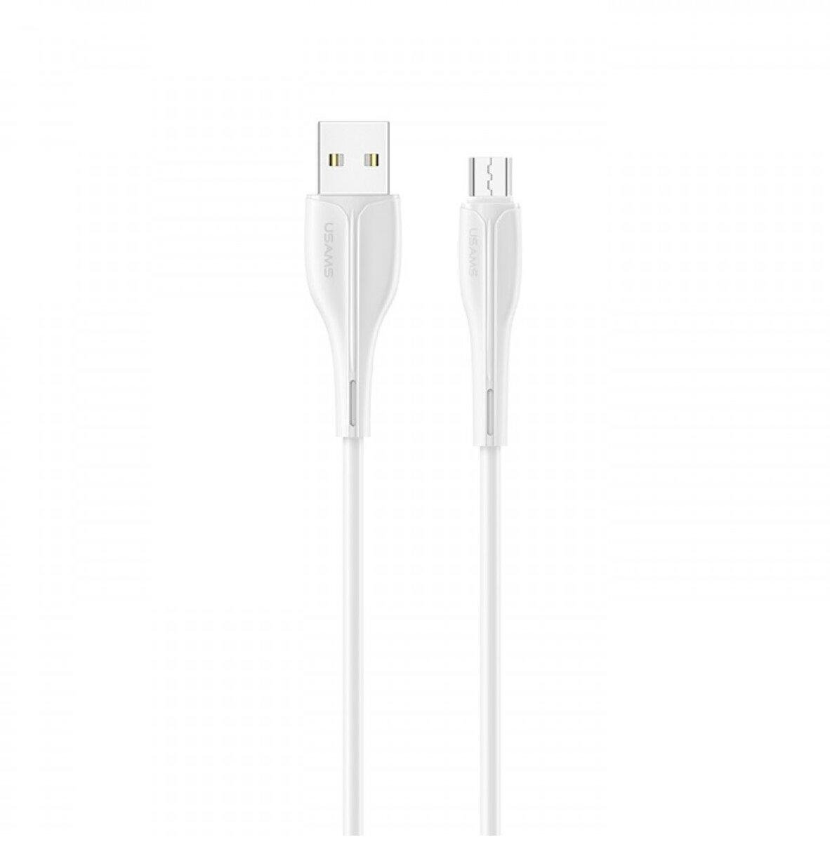 Кабель Usams US-SJ373 U38 USB to Micro USB 1 м White (SJ373USB02)