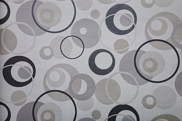 Обои на бумажной основе Шарм 109-02 Aurora 0,53х10 м Черно-серый (6348182e545099340e54bf8e) - фото 1