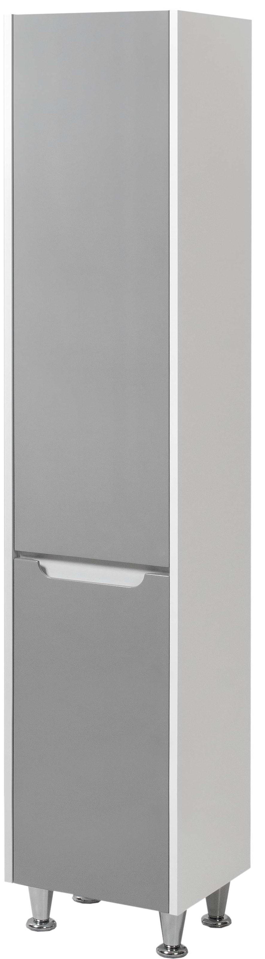 Пенал ЮВВІС Valencia New ППН лівий підлоговий у ванну кімнату 35 см Сірий (18089502)