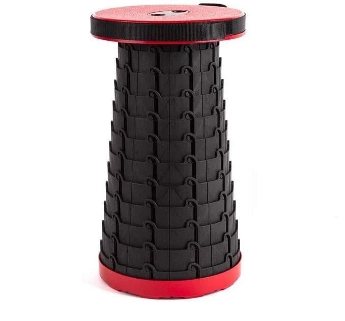 Стол туристический складной Telescopic Stool раскладной телескопический Красный (2523376387)