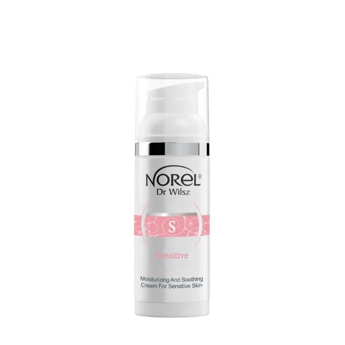 Крем зволожуючий для чутливої шкіри схильної до подразнення Sensitive Moisturizing And Soothing Cream For Sensitive Skin 50 мл Крем зволожуючий для чутливої шкіри схильної до подразнення Sensitive Moisturizing And Soothing Cream For Sensitive Skin 50 мл
