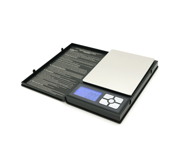 Ваги ювелірні електронні Voltronic NOTEBOOK 500 г точність 0,1 г Чорний (628321)