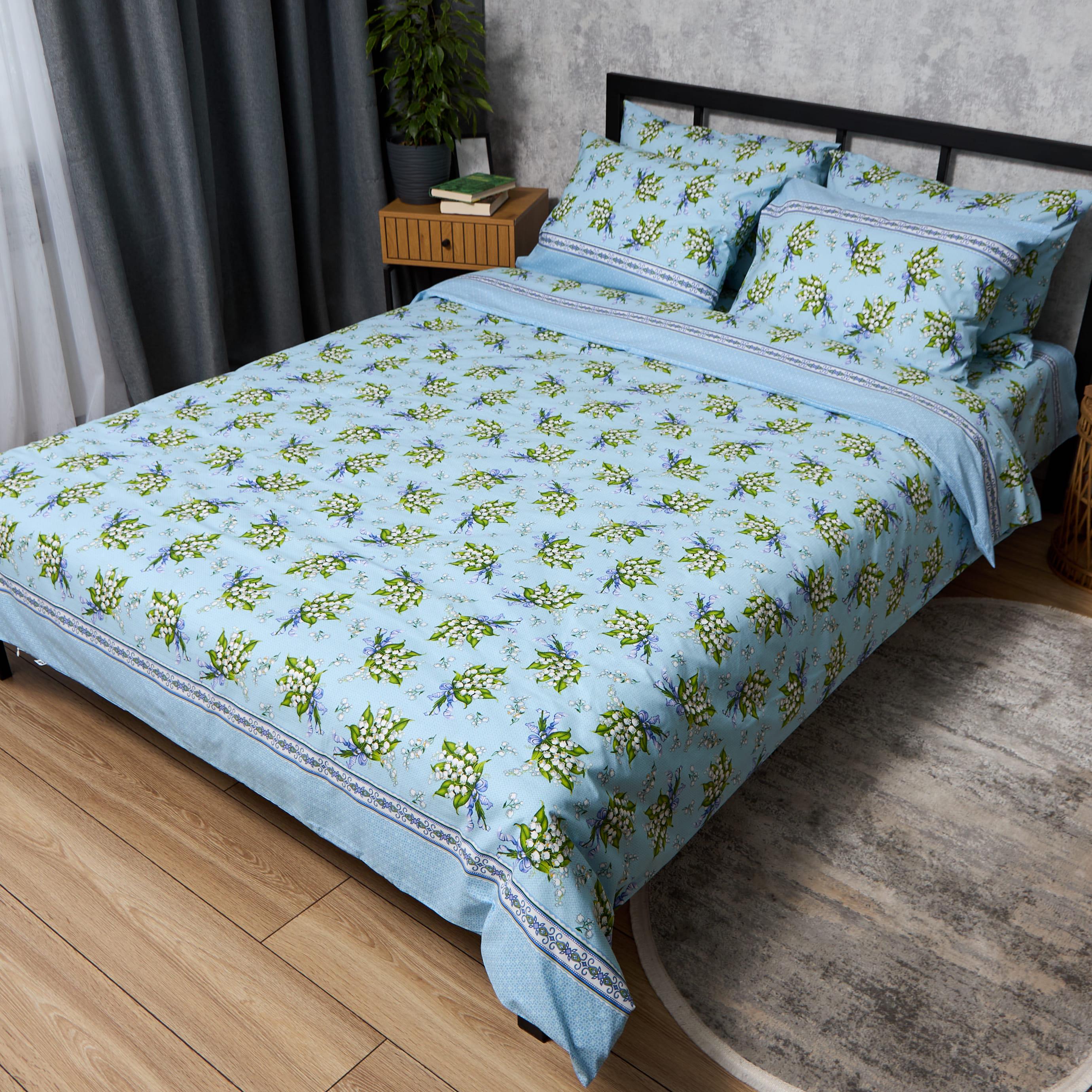 Комплект постільної білизни Moon&Star Бязь Gold Люкс Morning Bloom сімейний 143х210х2 см (MS-820011297)