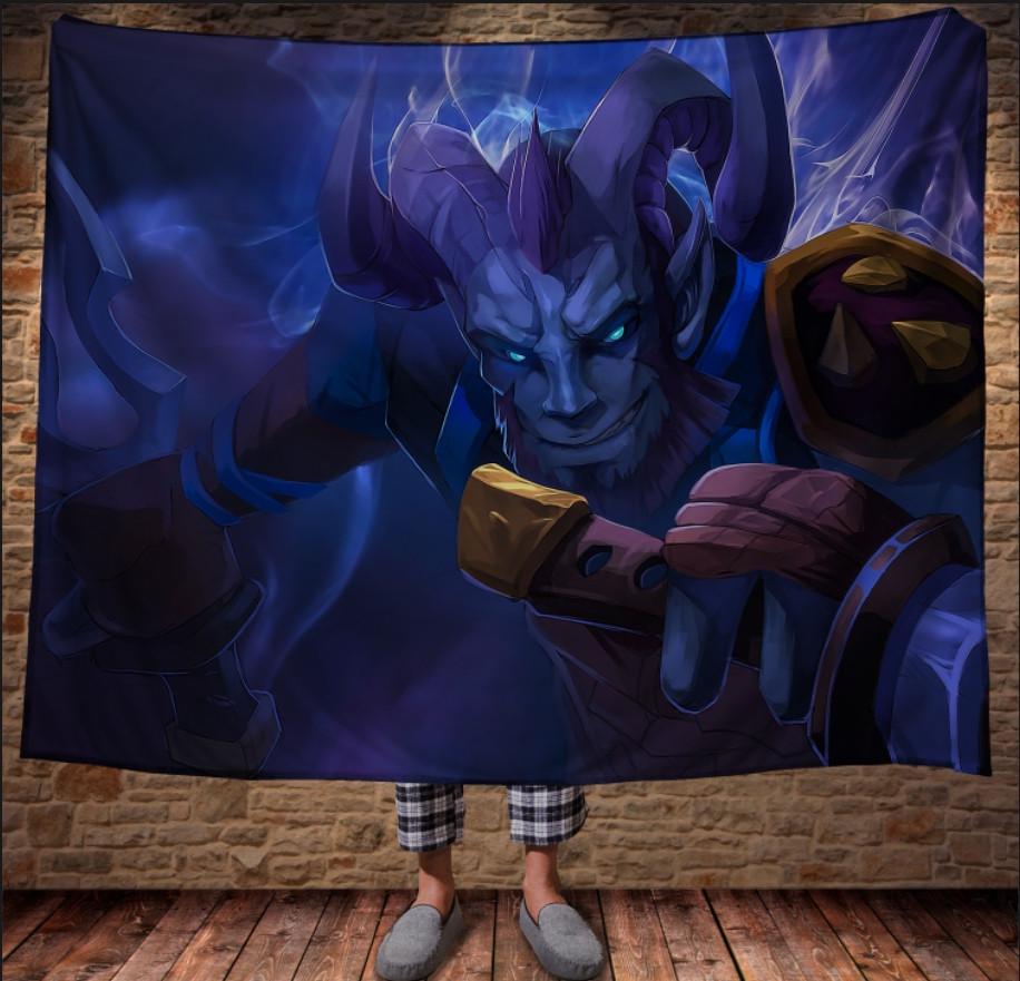 Плед с 3D принтом Dota 2 Riki 150х200 см (epi_0174) Плед с 3D принтом Dota 2 Riki 150х200 см (epi_0174)
