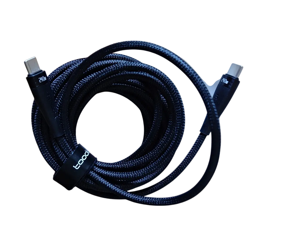 Кабель Toocki 764 TXCTT3-BSC01 Type-C/Type-C 240 Вт 3 м Black (25043146) Кабель Toocki 764 TXCTT3-BSC01 Type-C/Type-C 240 Вт 3 м Black (25043146)