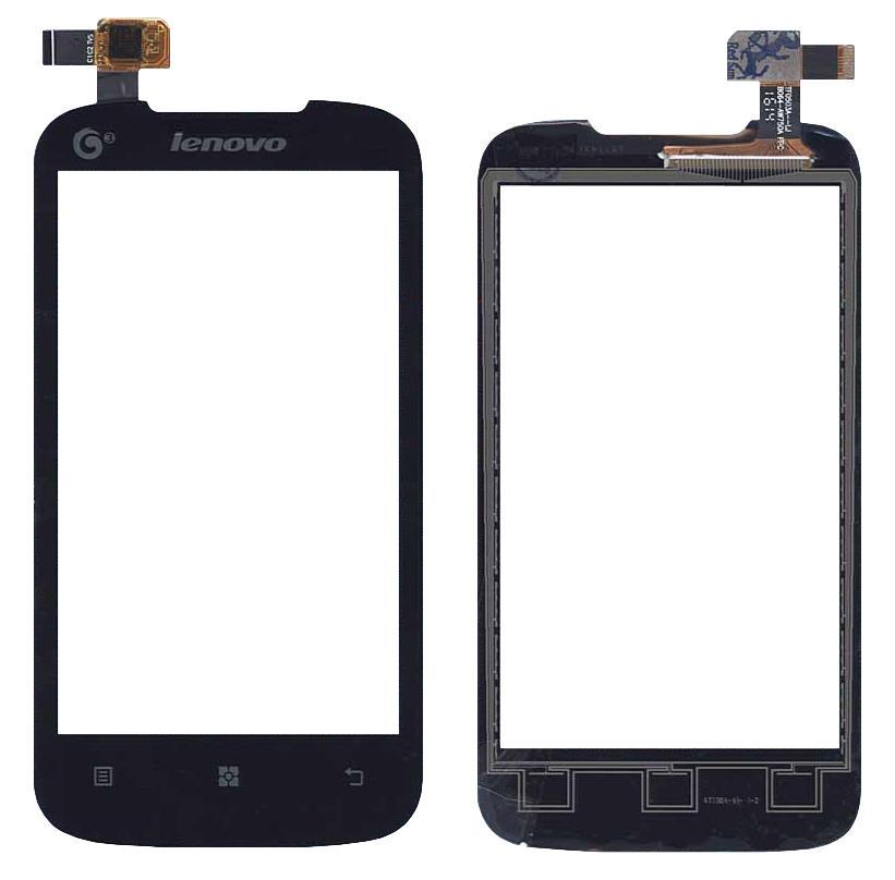 Тачскрин для смартфона Lenovo IdeaPhone A369i Черный