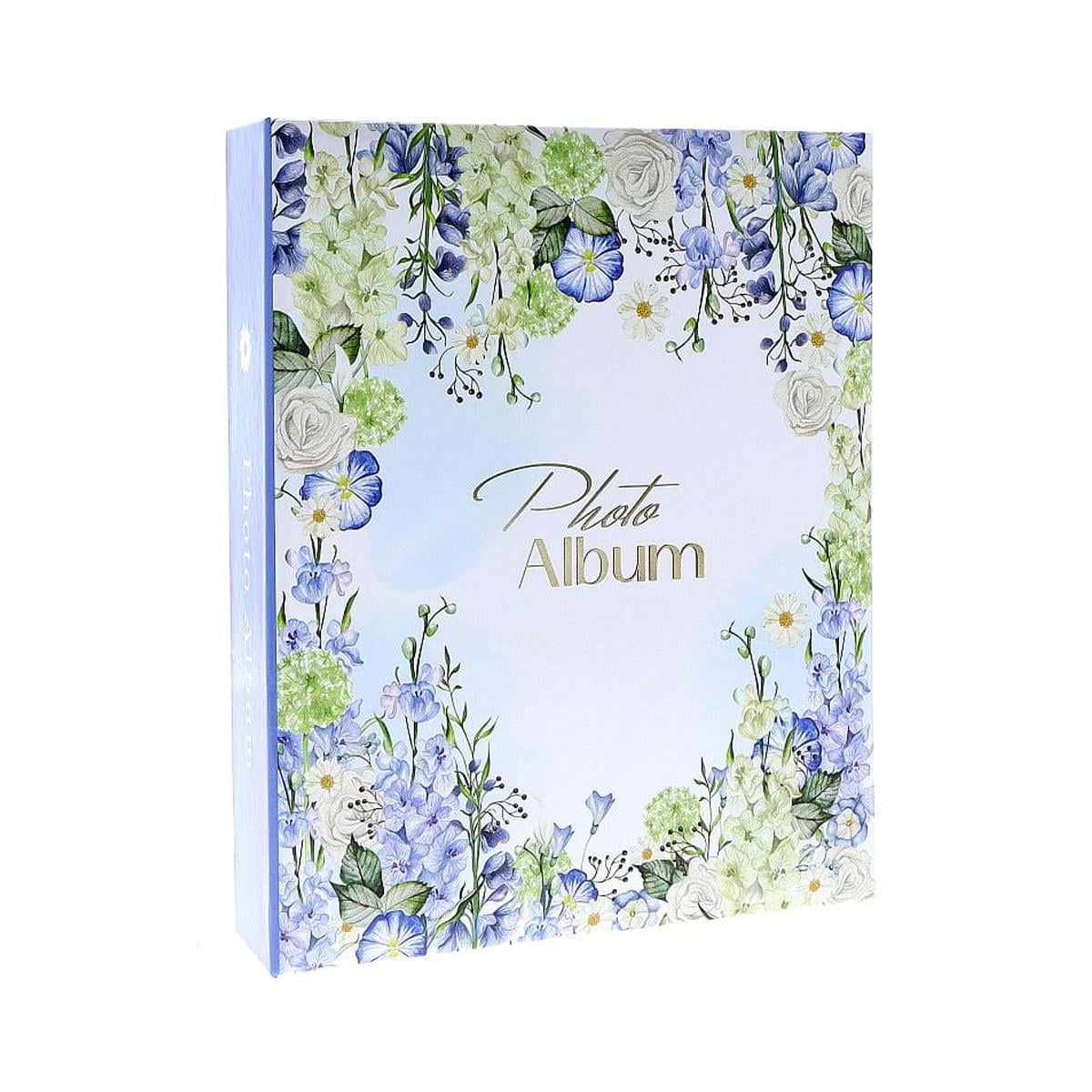Фотоальбом Gedeon MM46200 FLOWER12 10x15 см 200 фото Blue