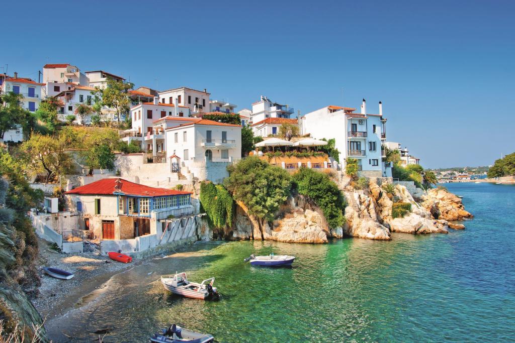 Фотообои флизелиновые 3D Пляж 375х250 см DIMEX Морской город (MS-5-0197)