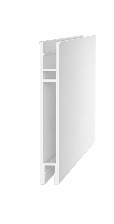 Профиль НИША D для натяжных потолков алюминиевый 2 м Белый (25.3122мБ)