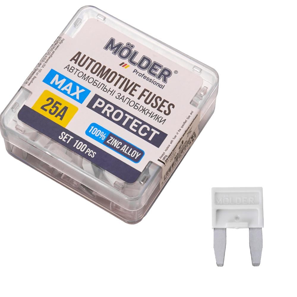 Набор предохранителей Molder Мини 25А 100 шт. (MA22225)