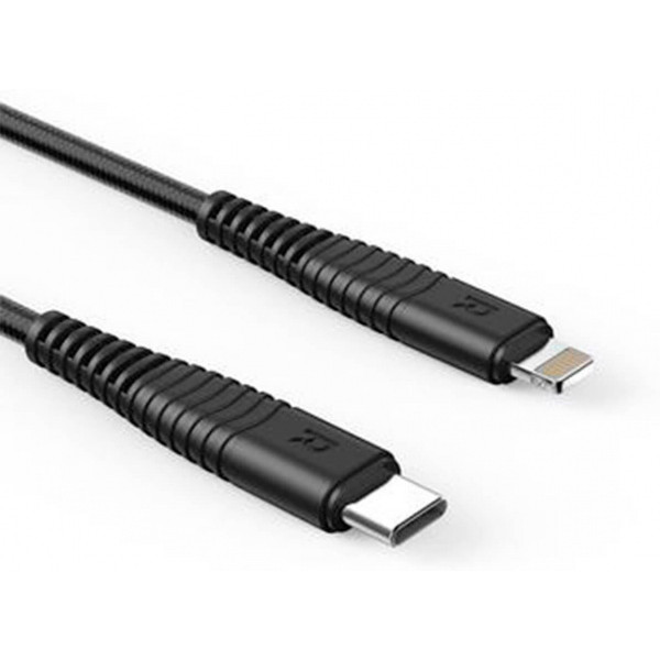 Кабель Ravpower RAVPower Type-C To Lightning 3.3FT/1 м Cable-Black (RP-CB020) - фото 2