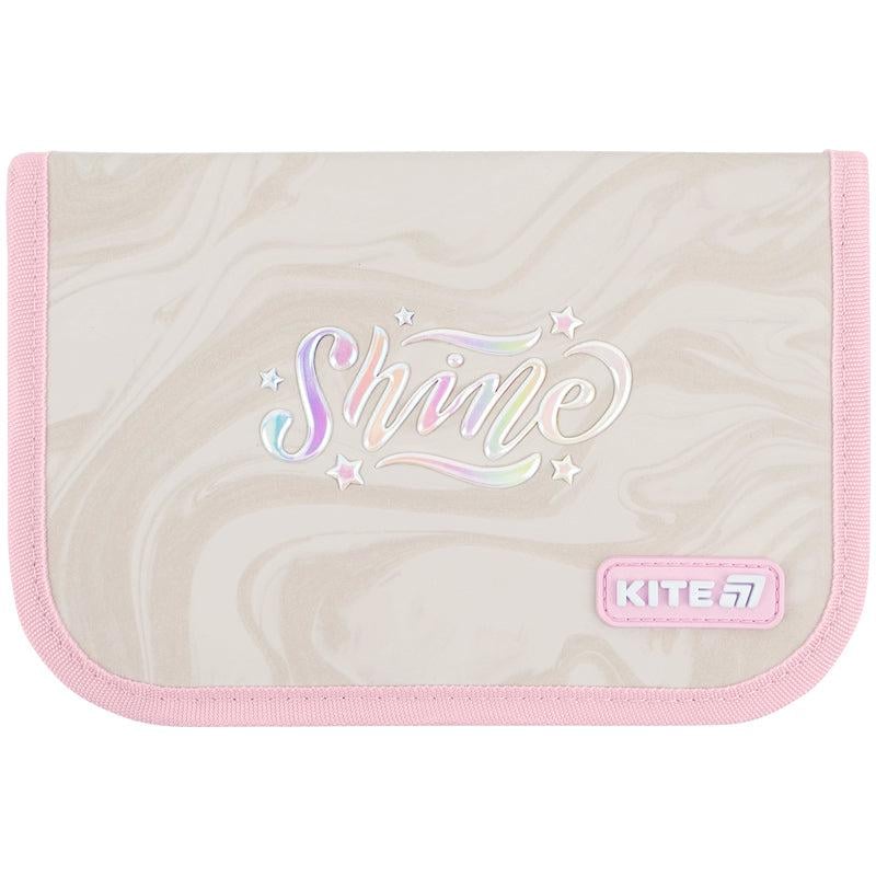 Пенал шкільний без наповнення KITE Dazzling 1 відділення/2 відвороти (K26-622-1)