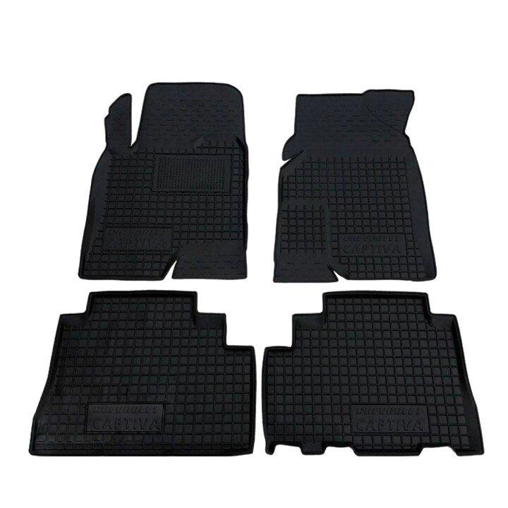Килимки в салон Avto-Gumm Chevrolet Captiva 2006- Чорний (11137)