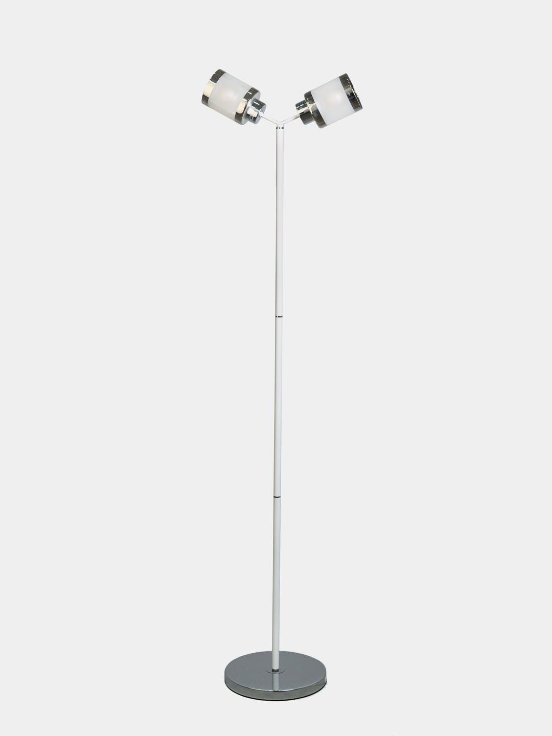 Торшер Brille LK-734F/2 E27 WH/CH (29-447) Торшер Brille LK-734F/2 E27 WH/CH (29-447)