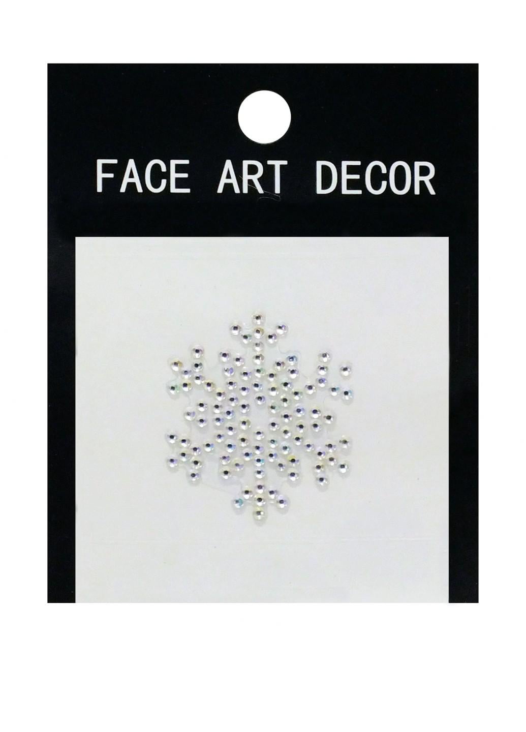 Наклейка на лицо Снежинка (16-196-1)