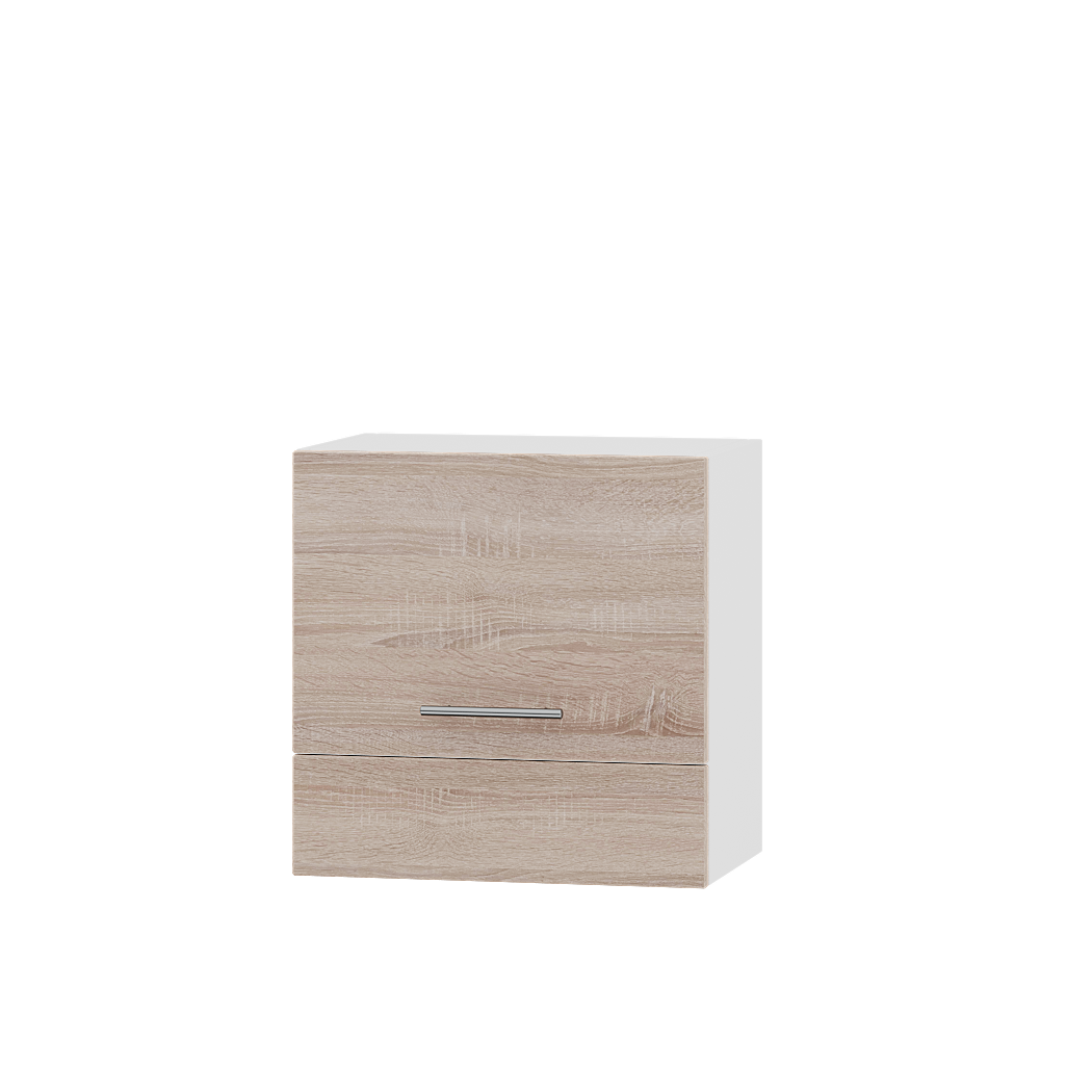 Шкаф верхний Эверест Оптима модуль Верх для вытяжки В11-500 50х30х50 см Дуб Сонома/Белый (08465) - фото 1