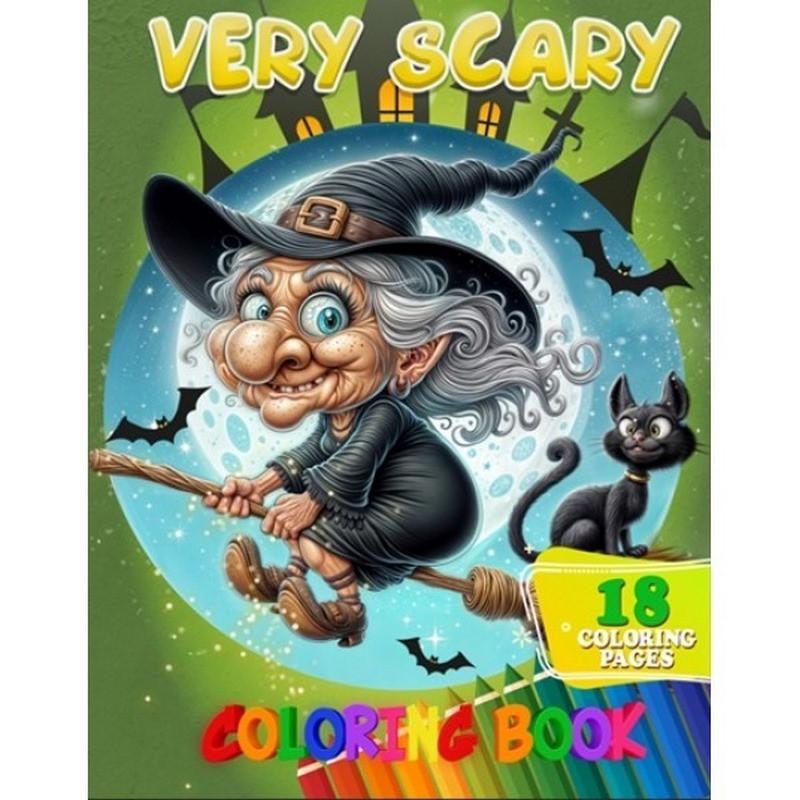 Розмальовка для дітей Very Scary формат А4 (А05122404)