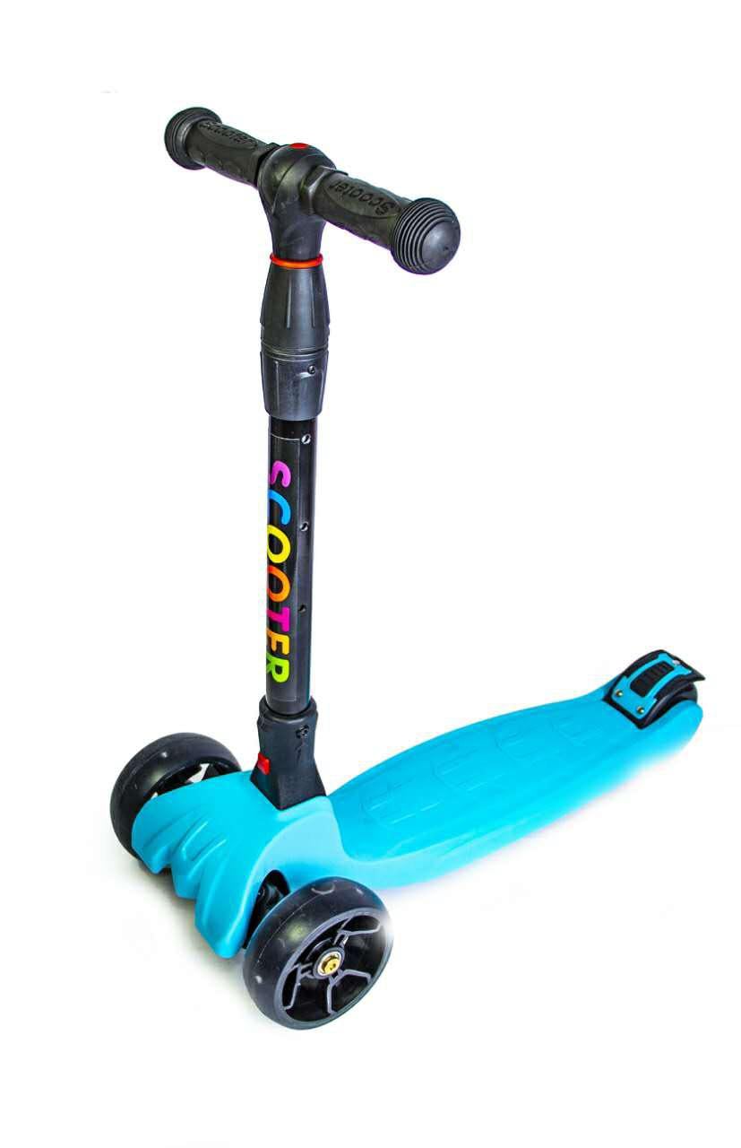 Самокат детский Smart складная ручка Turquoise