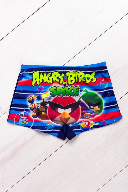 Плавки-боксери для хлопчика "Angry Birds" р. 42 Синій (140 см35-v7)