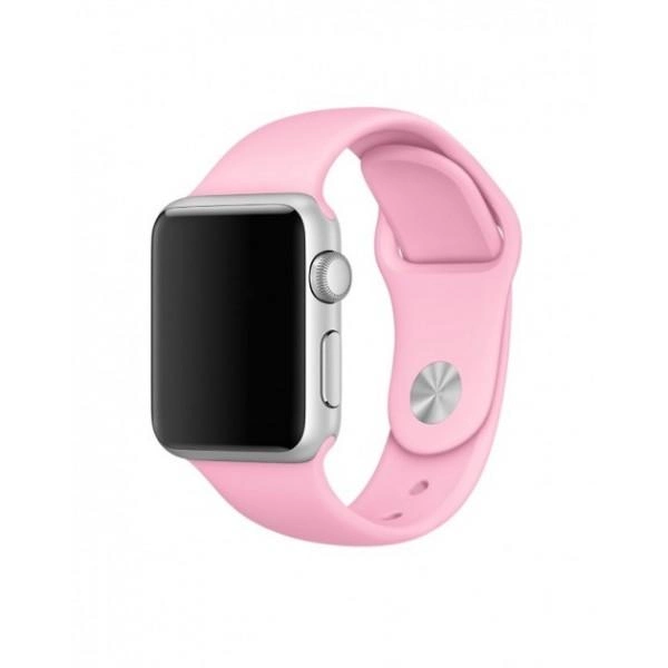 Ремінець силіконовий Sport Band для Apple Watch 38/40/41 мм Pink (212-00535)