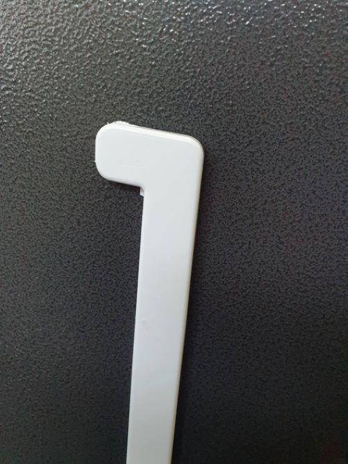 Заглушка для підвіконня Modern Kraft ПВХ 600 мм Білий матовий (25068524) - фото 2 Заглушка для підвіконня Modern Kraft ПВХ 600 мм Білий матовий (25068524) - фото 2