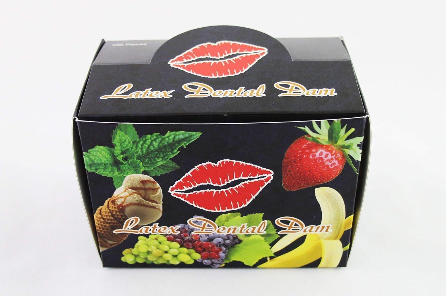 Набір латексних серветок Latex Dental Dams Mint 100 шт.