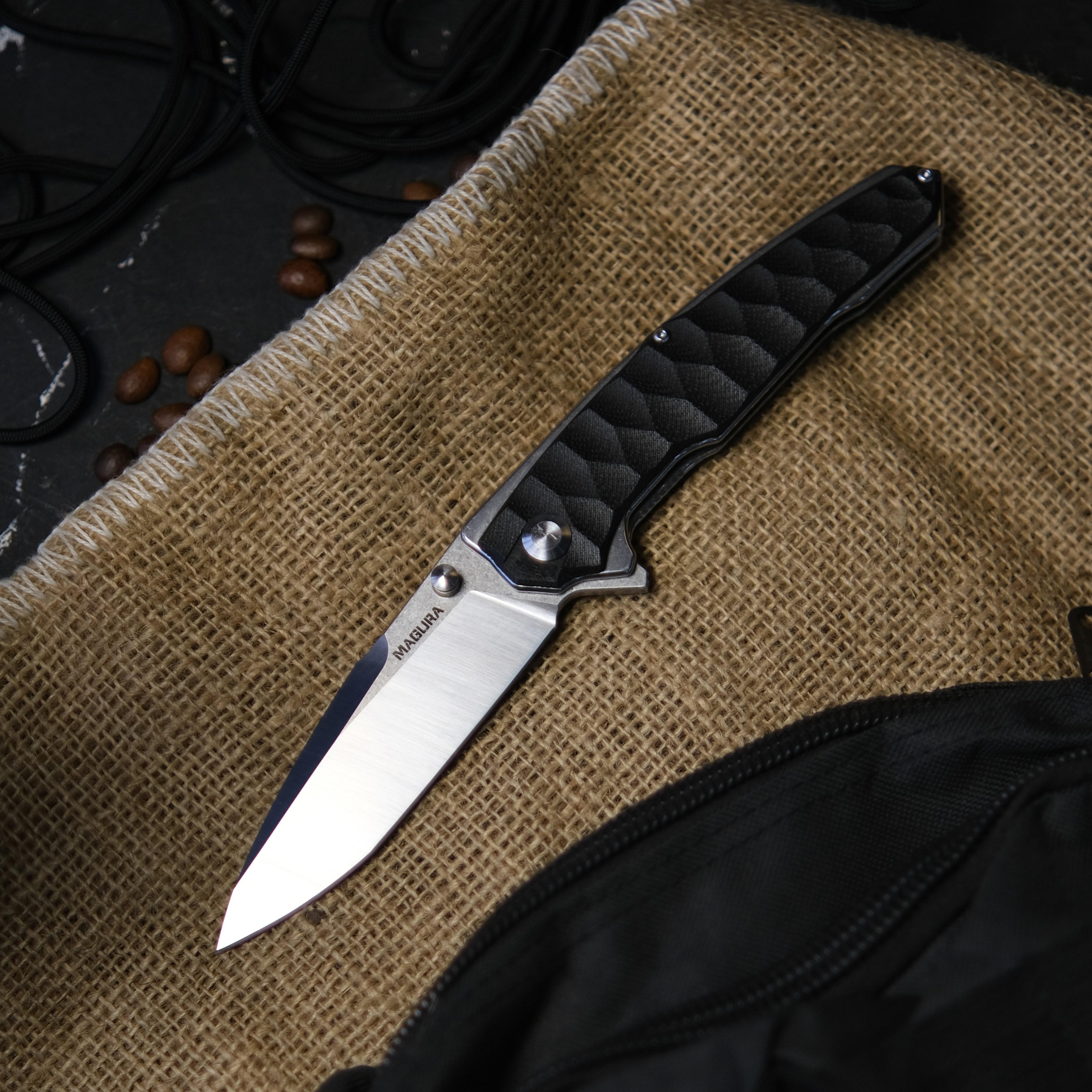 Ніж складний MAGURA J198 Black (1568)