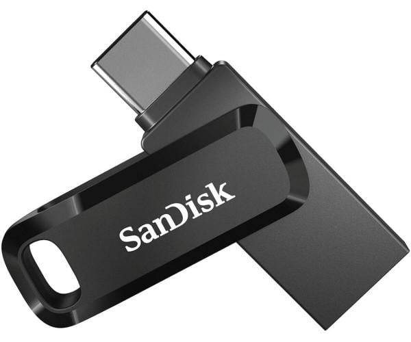 Флешка USB Flash SanDisk 3.1 Ultra Dual Go Type-C 256Gb 150 Mb/s Black