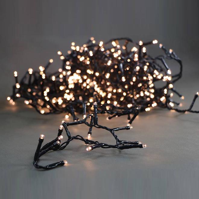 Гирлянда LED Flora 80 диодов 6 м Теплый свет (40830)