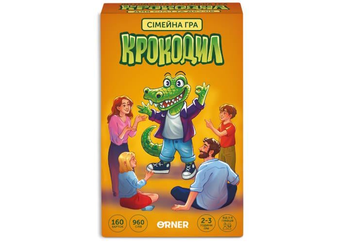Настольная игра КРОКОДИЛ (orner-2678)