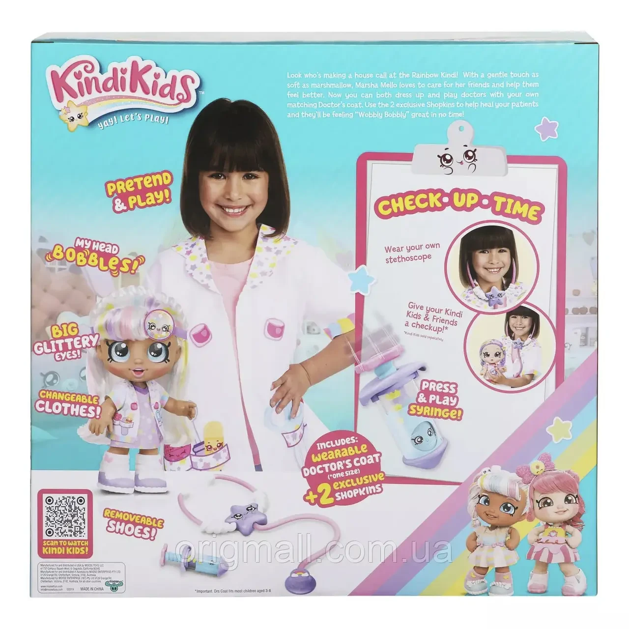 Кукла Kindi Kids Marsha Mellow dress up doctor (2267966001) - фото 2