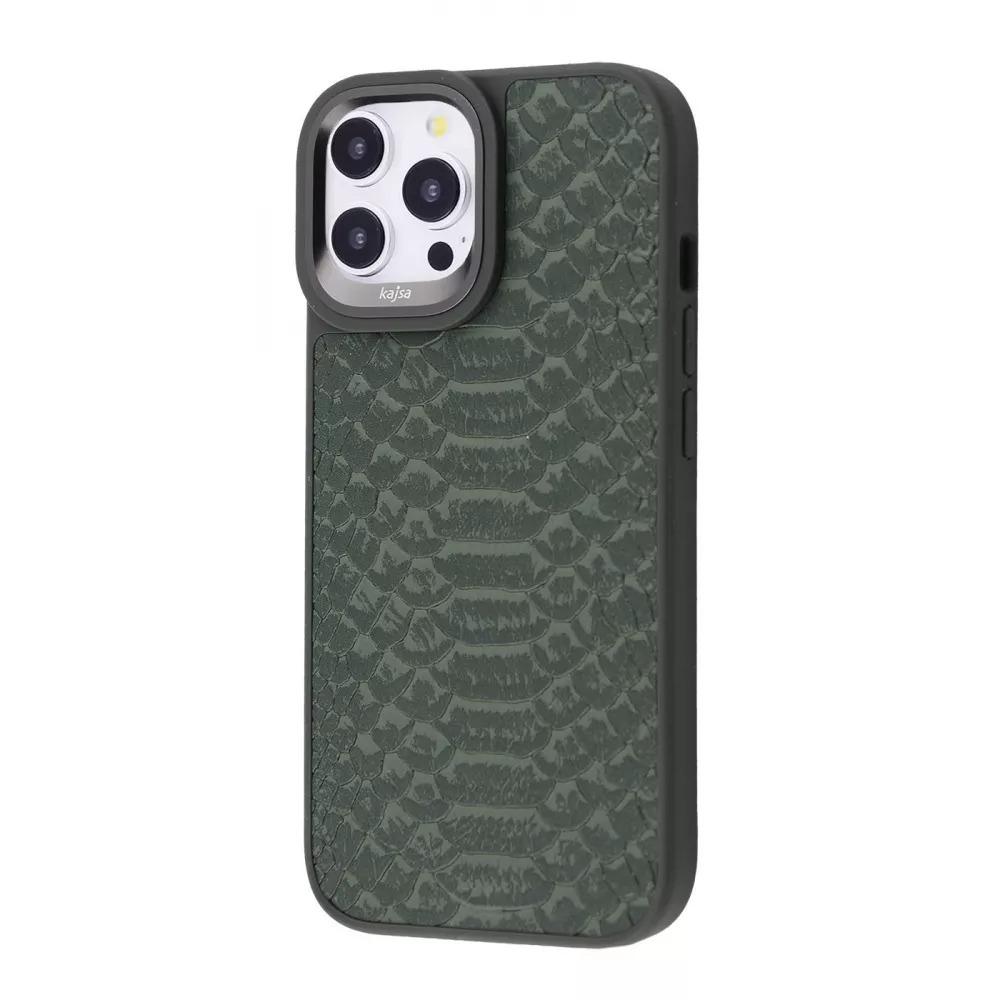 ᐉ Чехол для телефона Kajsa Snake Pattern iPhone 15 Pro Olive • Купить в  Киеве, Украине • Лучшая цена в Эпицентр