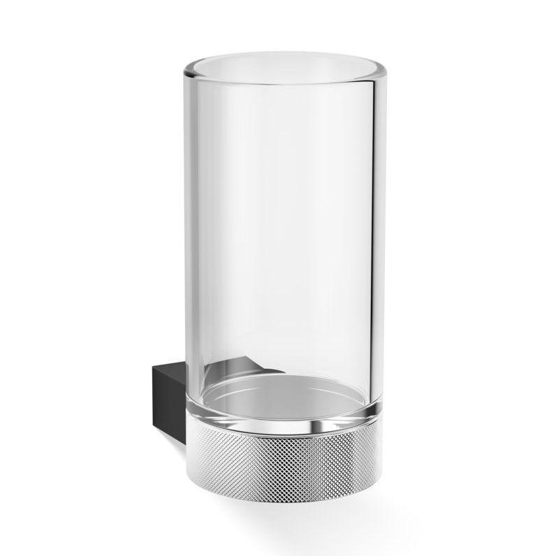 Стакан для ванной комнаты Decor Walther CLUB WMG Black matt/Chrome (0857460)