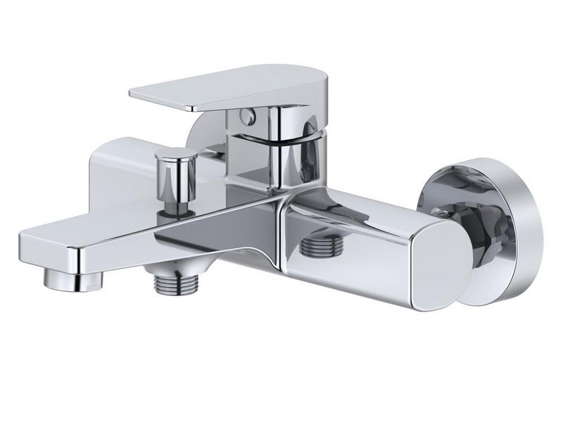 Смеситель для ванны Zegor Professional Siega-03 Premium Pro Lux однорычажный короткий гусак катридж Sedal Spain Хром