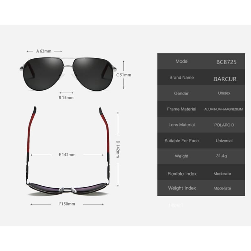 Окуляри сонцезахисні чоловічі з поляризацією Black - фото 3 Окуляри сонцезахисні чоловічі з поляризацією Black - фото 3