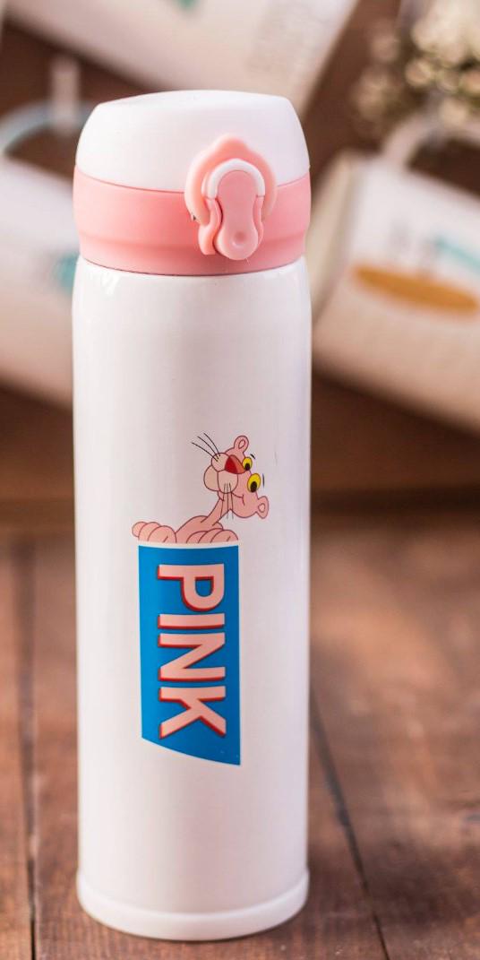 Термокружка для детей PINK PANTHER Ver 1 с поилкой 450 мл (25507475)