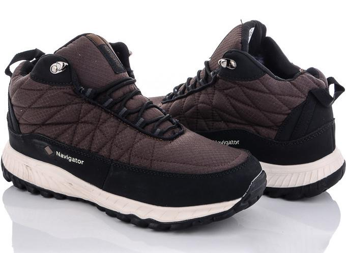 Ботинки зимние Navigator AN9003-2 р. 44 Коричневый (99144) Ботинки зимние Navigator AN9003-2 р. 44 Коричневый (99144)