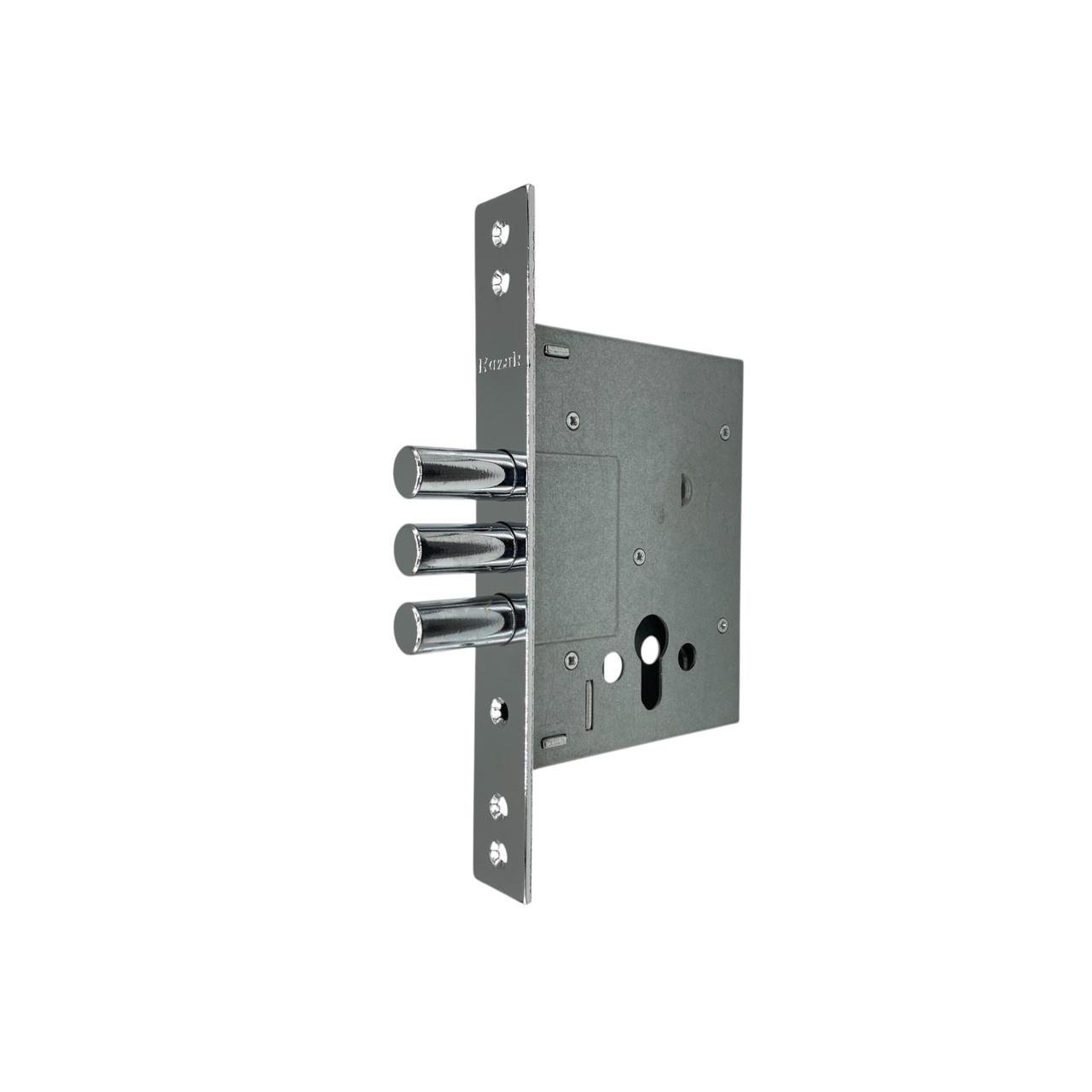 Механизм замка врезной дополнительный KOZAK 257L-C CP для бронированной двери (24043718)