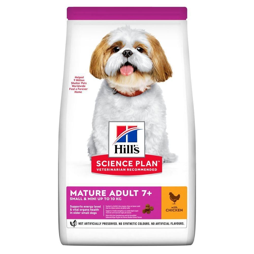 Корм сухий Hill's Science Plan Canine Mature Small&Mini з куркою для старіючих собак дрібних порід 0,3 кг (052742282503)