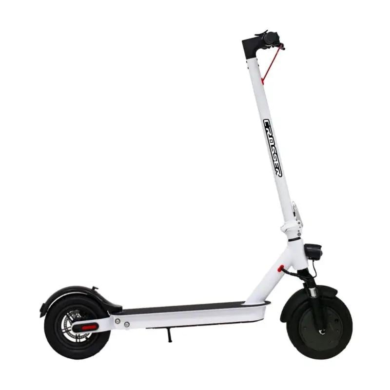 Електросамокат Crosser E9 MAX Air з вилкою 10" 15Ah 600W Білий