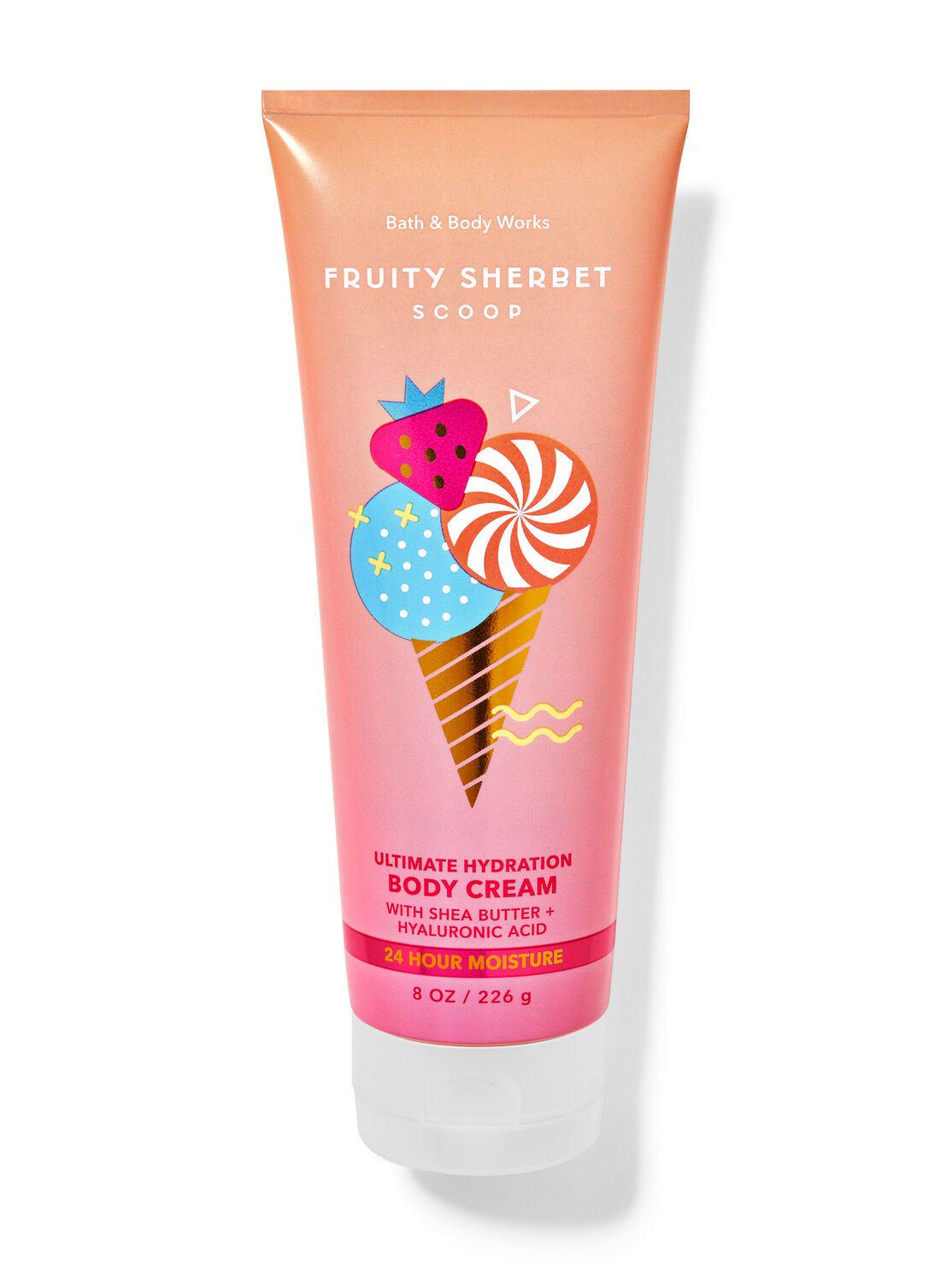 Крем для тела Bath&body works Fruity Sherbet Scoop Body Cream (0667558335727)
