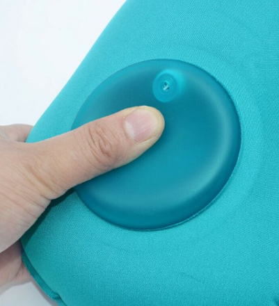 Подушка-підголівник для подорожей надувна з помпою - фото 4 Подушка-підголівник для подорожей надувна з помпою - фото 4